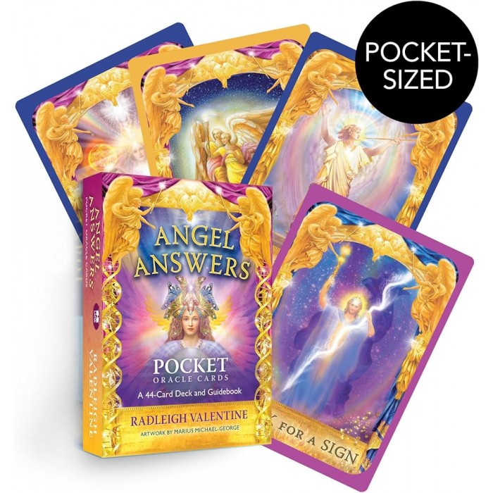 Angel Answers Oracle Cards (Pocket Size) - Radleigh Valentine Κάρτες Μαντείας